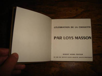 Célébration de la chouette.