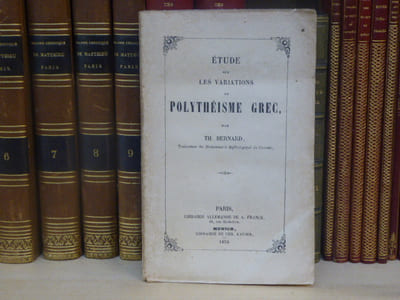 Etude sur les variations du polythéisme grec.