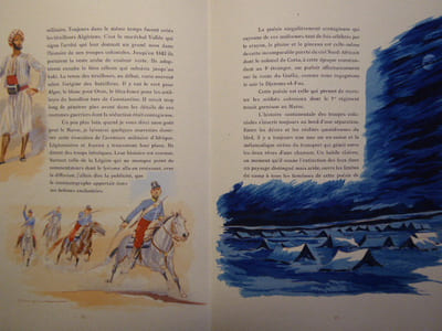 LES "AFRICAINS". La vie pittoresque et sentimentale de l'armée française.