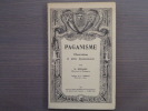 PAGANISME. Observations et notes documentaires.. RUSILLON Henry
