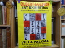 Affiche originale "Art Exhibition GILBERT & GEORGE" Monaco, 14 Juin - 02 Novembre 2014.. GILBERT & GEORGE ( Nés En 1942 Et 1943 )
