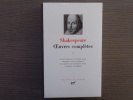 Oeuvres complètes. Tome I.. SHAKESPEARE William