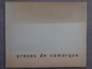 PROSES DE CAMARGUE. Envoi autographe signé de Jean TODRANI.. TODRANI Jean