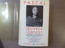 OEUVRES COMPLETES.. PASCAL