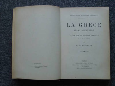 La Grèce avant alexandre. Etude sur la société grecque du VIe au IVe siècle.