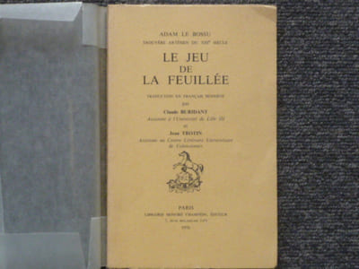 Le Jeu de la Feuillée.