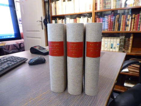 NOUVELLE ANATOMIE ARTISTIQUE. 6 tomes reliés en 3 volumes.. RICHER Paul ( Dr )