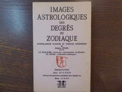 Images Astrologiques des Degrés du Zodiaque.