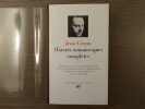 Oeuvres romanesques complètes. Tome I.. GIONO Jean