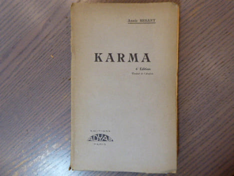 KARMA.. BESANT Annie