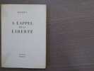 A L'Appel de la Libert&eacute;.. HAINAUT