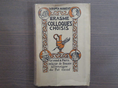 COLLOQUES CHOISIS. Ornementation dessinée et gravée par Henry CHAPRON.