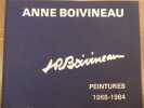 Peintures 1968-1984.. BOIVINEAU Anne
