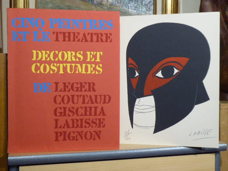 CINQ PEINTRES ET LE THEATRE. Décors et costumes de LEGER, COUTAUD, GISCHIA, LABISSE, PIGNON.. PARMELIN - LEGER - COUTAUD - GISCHIA - LABISSE - PIGNON