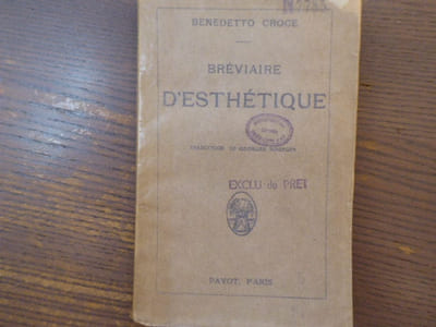 Bréviaire d'esthétique.