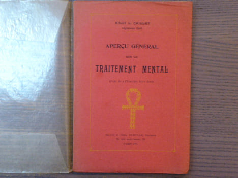 Aperçu général sur le traitement mental.. CAILLET Albert L.