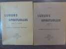 Lueurs Spirituelles. 3 tomes. Notes de Mystique Pratique.. J. A. R. ( Jules Antoine RAVIER )