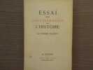 Essai sur l'Acc&eacute;l&eacute;ration de l'Histoire.. HALEVY Daniel