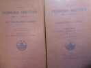Patrologia Orientalis. LES APOCRYPHES COPTES. 2 volumes.. GRAFFIN R. - REVILLOUT E. ( Dr )
