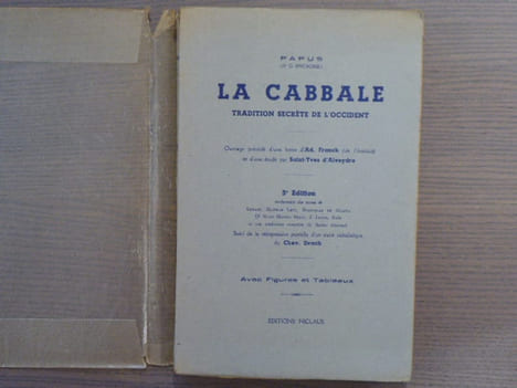 LA CABBALE tradition secrète de l'Occident. Ouvrage précédé d'une lettre d'Ad. Franck et d'une étude par Saint Yves d'Alveydre.. PAPUS