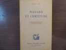 Hasard et Certitude. La Transformisme devant la biologie actuelle.. SALET Georges