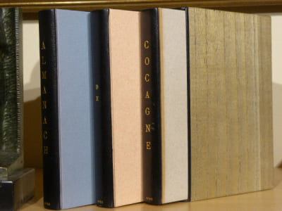 ALMANACH DE COCAGNE pour l'an 1920 [1921 et 1922]. Dédié aux vrais gourmands et aux Francs buveurs. - 3 volumes.