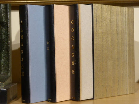ALMANACH DE COCAGNE pour l'an 1920 [1921 et 1922]. Dédié aux vrais gourmands et aux Francs buveurs. - 3 volumes.. GUÉGAN Bertrand