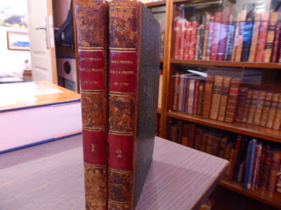 PIECES HISTORIQUES SUR LA PESTE de MARSEILLE et d'une partie de la Provence en 1720, 1721 et 1722 trouvées dans les archives de l'Hôtel de Ville, dans celle de la Préfecture, ( ... ), Publiées à l'occasion de l'année séculaire de la Peste.