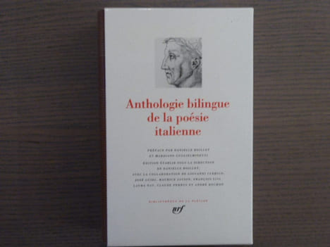 Anthologie bilingue de la poésie italienne.. ANTHOLOGIE BILINGUE DE LA POESIE ITALIENNE