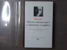 Oeuvres romanesques et th&eacute;&acirc;trales compl&egrave;tes. Tome III.. MAURIAC Fran&ccedil;ois