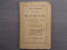 Notes historiques sur le 1er bataillon de la mobile des Bouches-du-Rhone et sur l'INSURECTION ARABE en 1871.. D'ILLE Charles ( Lieutenant Au 43e ...