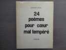 24 Poèmes Pour Coeur Mal tempéré.. DUNE Edmond - VODAINE Jean ( Frédéric Vladimir KAUCI )