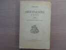 Congrès des orientalistes de Marseille. 4-10 octobre 1876. 2e session des congrès Provinciaux des Orientalistes. Compte rendu des travaux du congrès.. ...