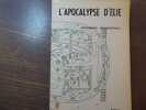 L'Apocalypse d'Elie.. ROSENSTHIEHL Jean-Marc
