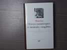 Oeuvres romanesques et th&eacute;&acirc;trales compl&egrave;tes. Tome IV.. MAURIAC Fran&ccedil;ois