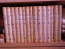 A la Recherche du Temps Perdu. 15 volumes cartonnage PRASSINOS. ( S&eacute;rie Compl&egrave;te ).. PROUST Marcel
