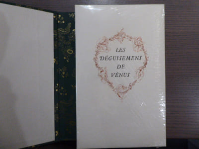 Les Déguisemens de Vénus. Gravures au burin par Blanche QUERCY DE FRONSAC.