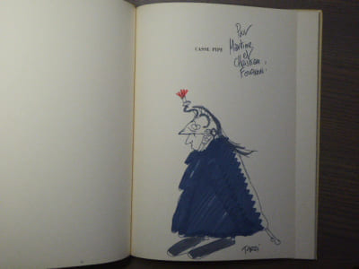 CASSE-PIPE. Suivi du carnet du cuirassier DESTOUCHES. Dessin original signé de Jacques TARDI.
