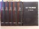 Le TALMUD de Jérusalem. ( 6 volumes - Série complète ).. SCHWAB Moïse