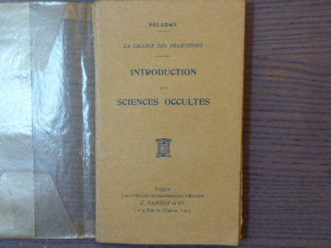Introduction aux Sciences Occultes.. PELADAN Joséphin