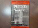 Habitations collectives. Tome II - Premier volume.. BOURGET Pierre
