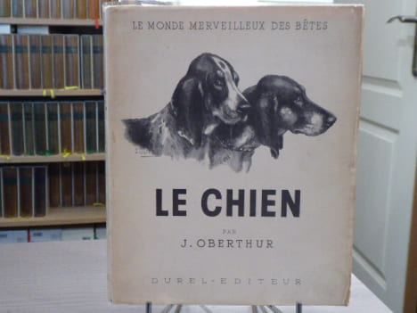 LE CHIEN. Ses origines, son évolution. Tome 1. Le monde merveilleux des bêtes.. OBERTHUR Joseph