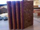 LE PRINCE FRANCISQUE. 4 volumes.. FABRE D'OLIVET