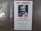 Oeuvres romanesques. Tome I.. HEMINGWAY Ernest