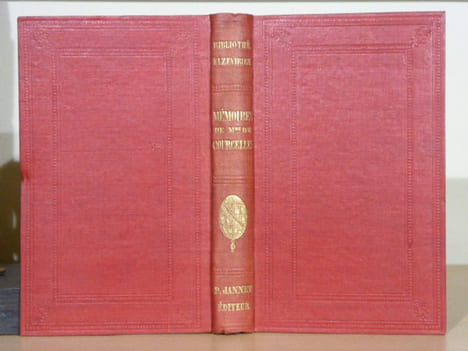 MÉMOIRES ET CORRESPONDANCE DE LA MARQUISE DE COURCELLES publiés d'après les manuscrits avec une notice, des notes et les pièces justificatives par ...