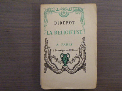LA RELIGIEUSE. Ornementation dessinée et gravée par Gaston GOOR.