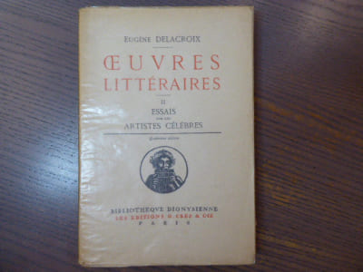 uvres Littéraires. - II. Essais sur les Artistes Célèbres.