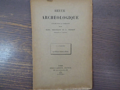 Revue Archéologique. La Patine du Bronze Antique.