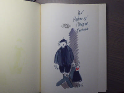 Voyage au bout de la nuit. Dessin original signé de Jacques TARDI.