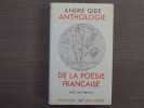 Anthologie de la poésie française.. GIDE André